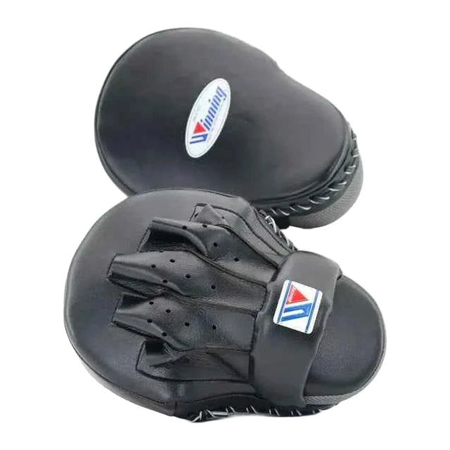 Black compact focus mitts