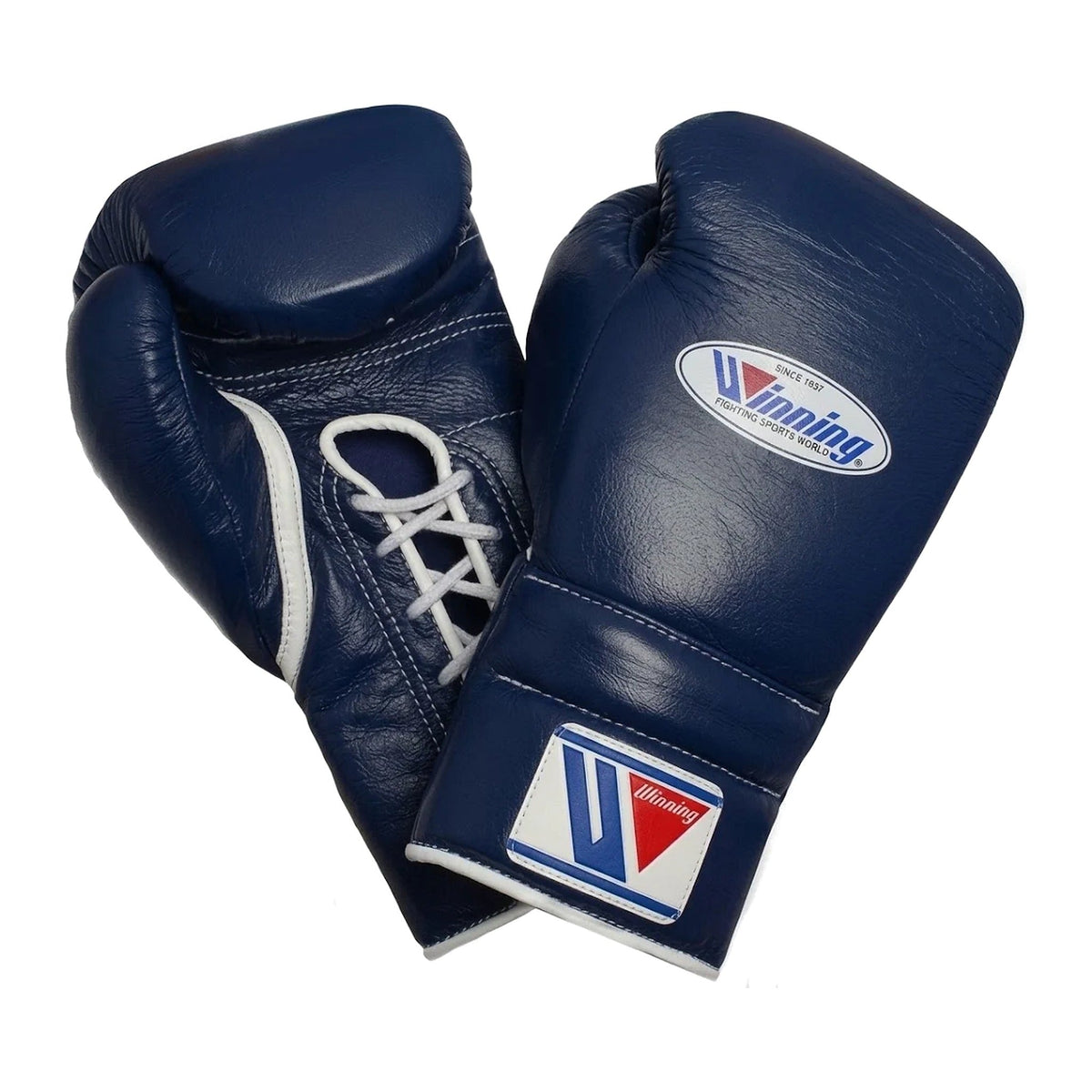 Navy blue boxing gloves fit guide