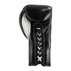 Cleto Reyes black gloves knuckle view with contoured striking surface