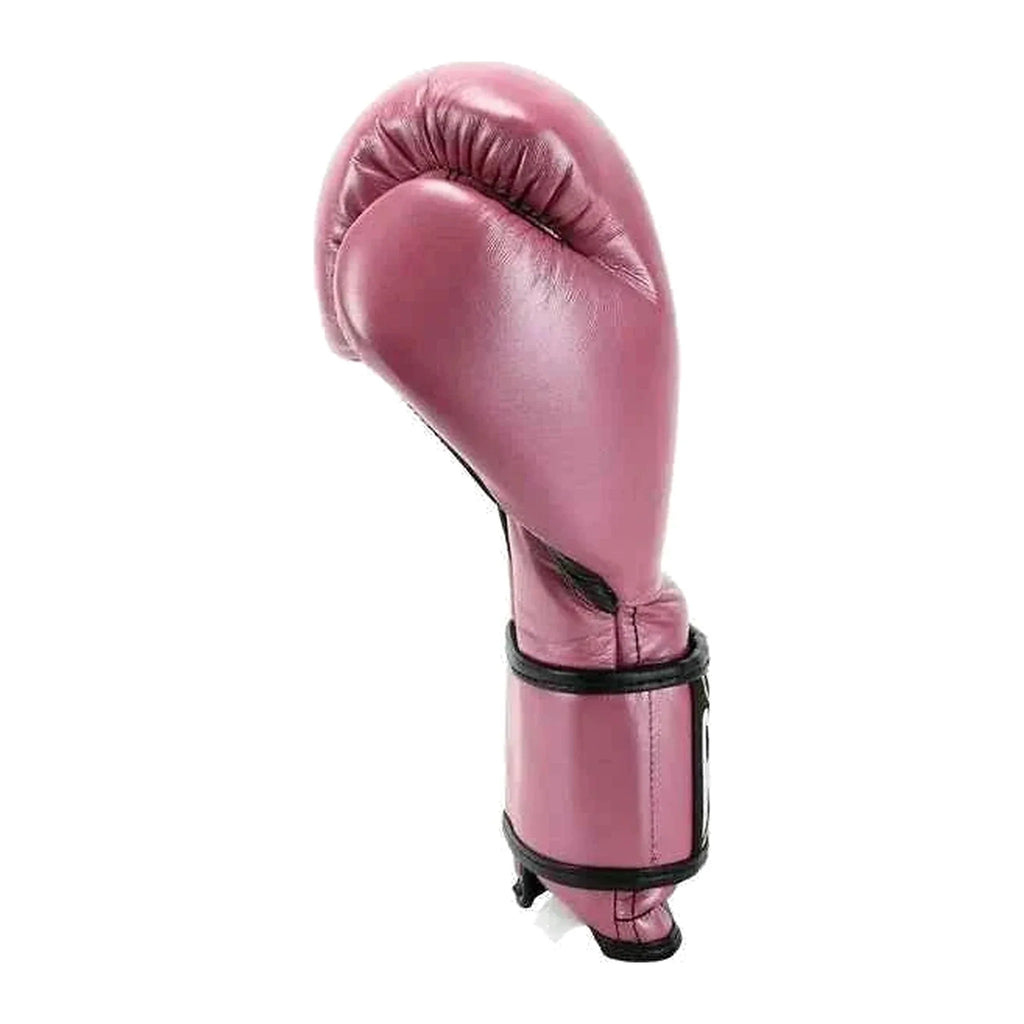 Cleto Reyes pink gloves palm view showing grip bar