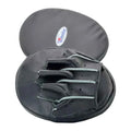 CM-20 curved focus mitts in classic black leather