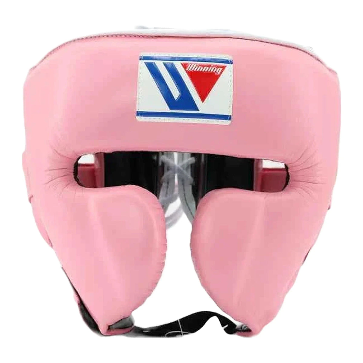 FG-2900 open-face boxing headgear in pink, front view