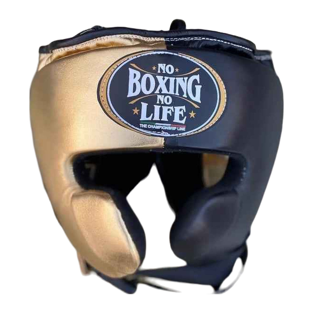 NBNL black & gold sparring set three pieces displayed together