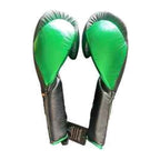 NBNL grey and green gloves knuckle view flat striking surface