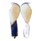 NBNL royal blue gloves knuckle view flat striking surface